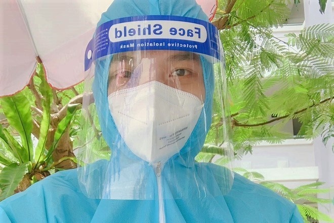 Khoi Covid-19, chang trai o TP.HCM xin di ho tro doi tiem vaccine hinh anh