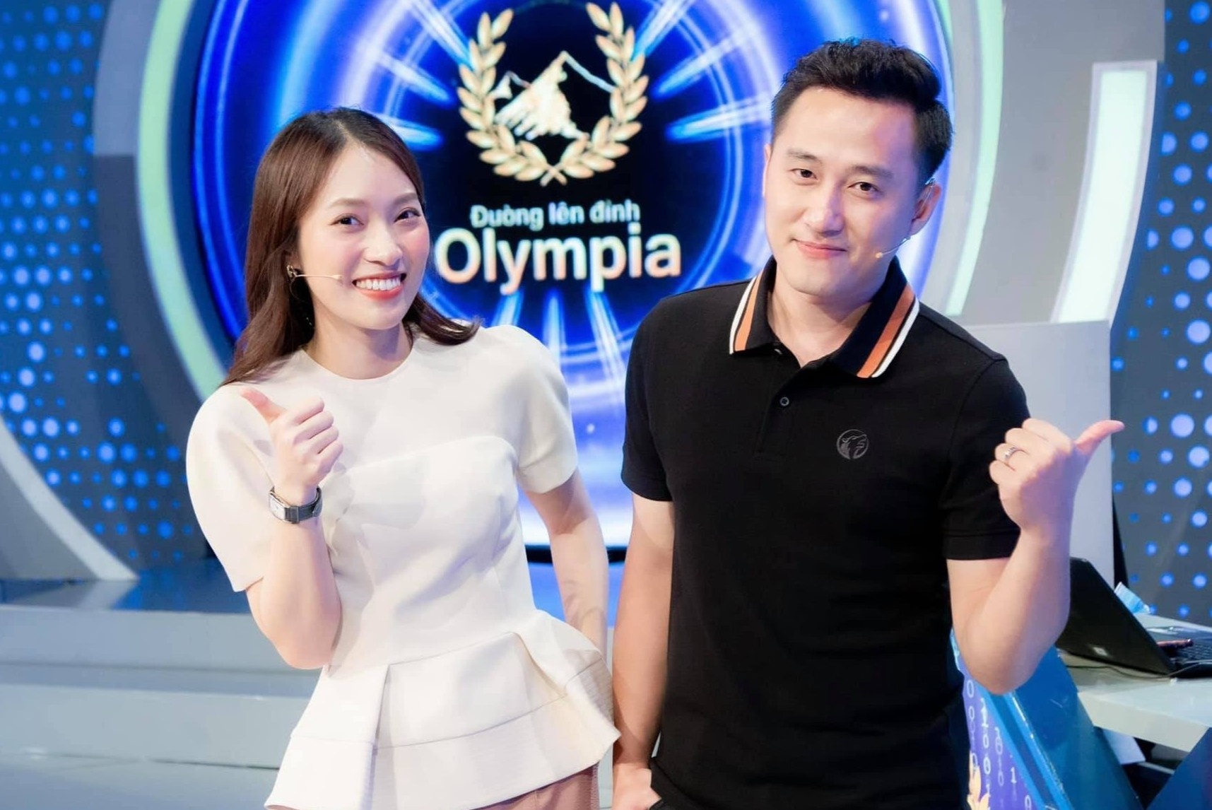 Khanh Vy tro thanh MC moi cua 'Duong len dinh Olympia' hinh anh