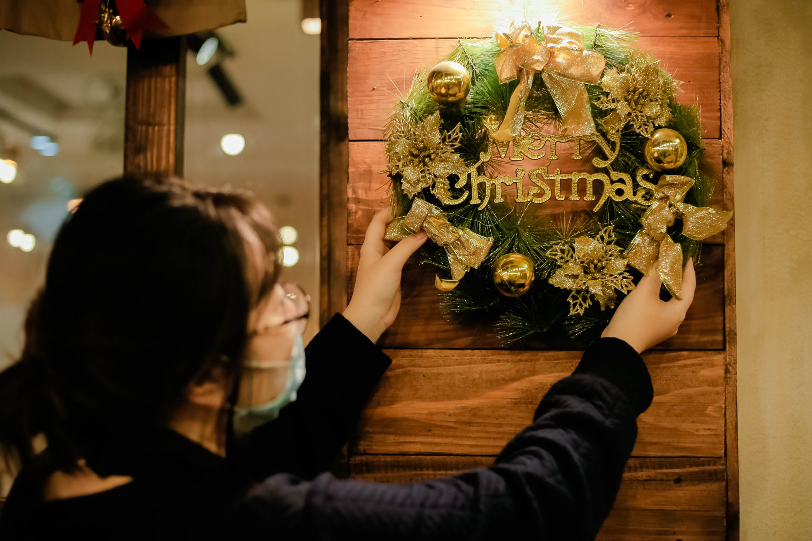 quan ca phe trang tri Giang sinh anh 10