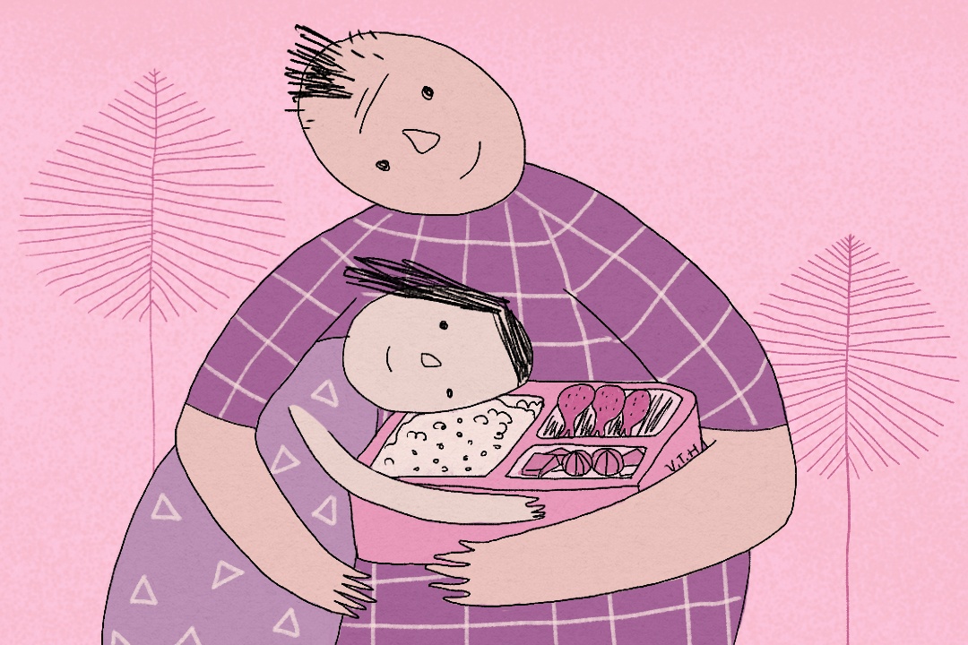 Hop com ba day tu 4h30 chuan bi cho toi hinh anh