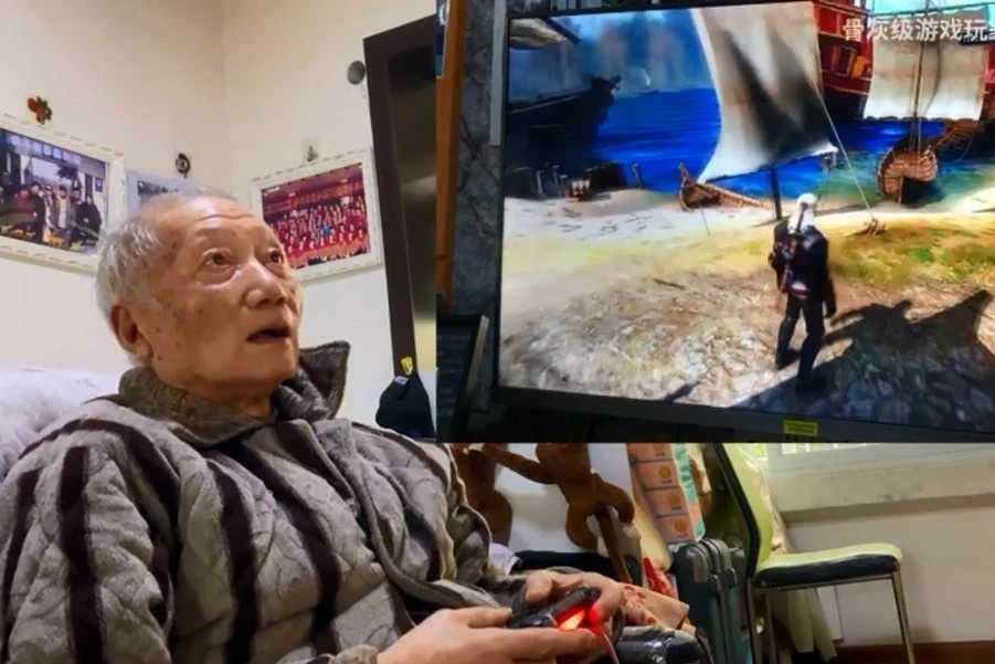 Game thu toc bac o Trung Quoc hinh anh