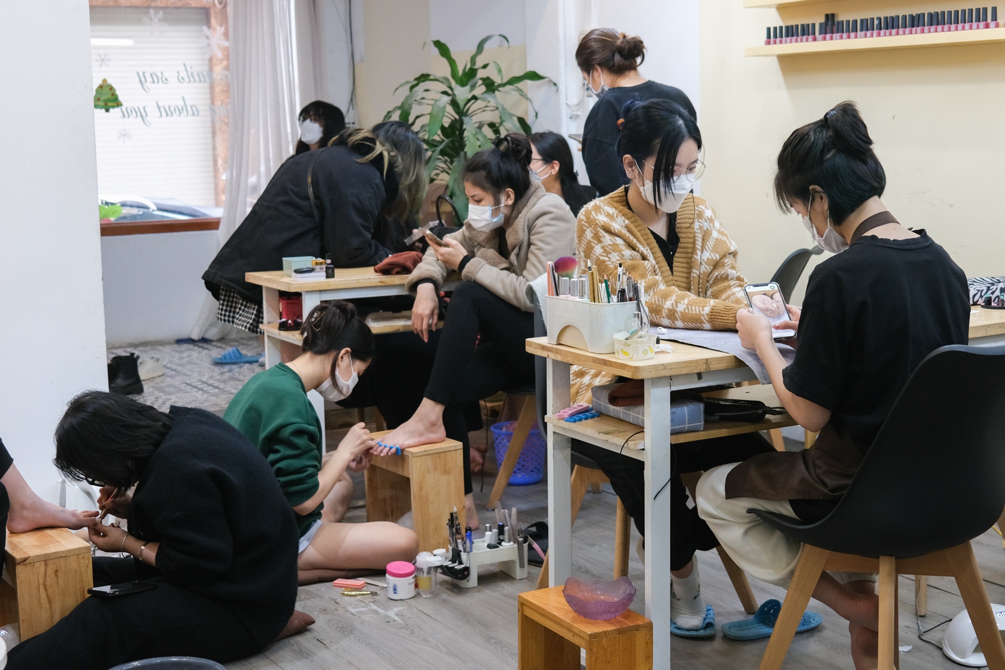 lam toc som don Tet anh 9