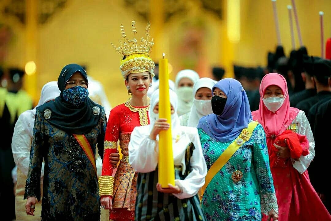 dam cuoi hoang gia Brunei anh 2