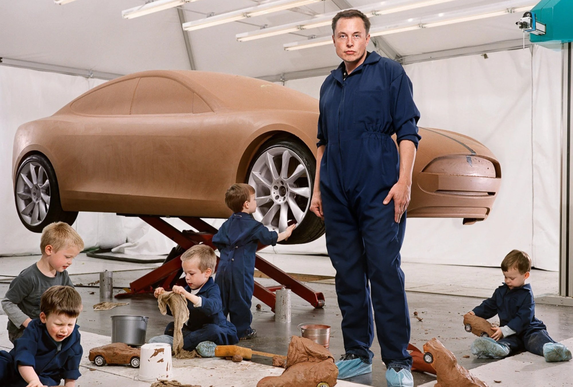 Nhung nguoi con cua ty phu Elon Musk hinh anh