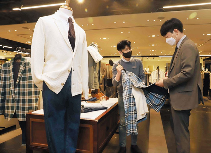 người Hàn mua sắm hậu đại dịch ảnh 1 nguoi Han mua sam hau dai dich anh 1