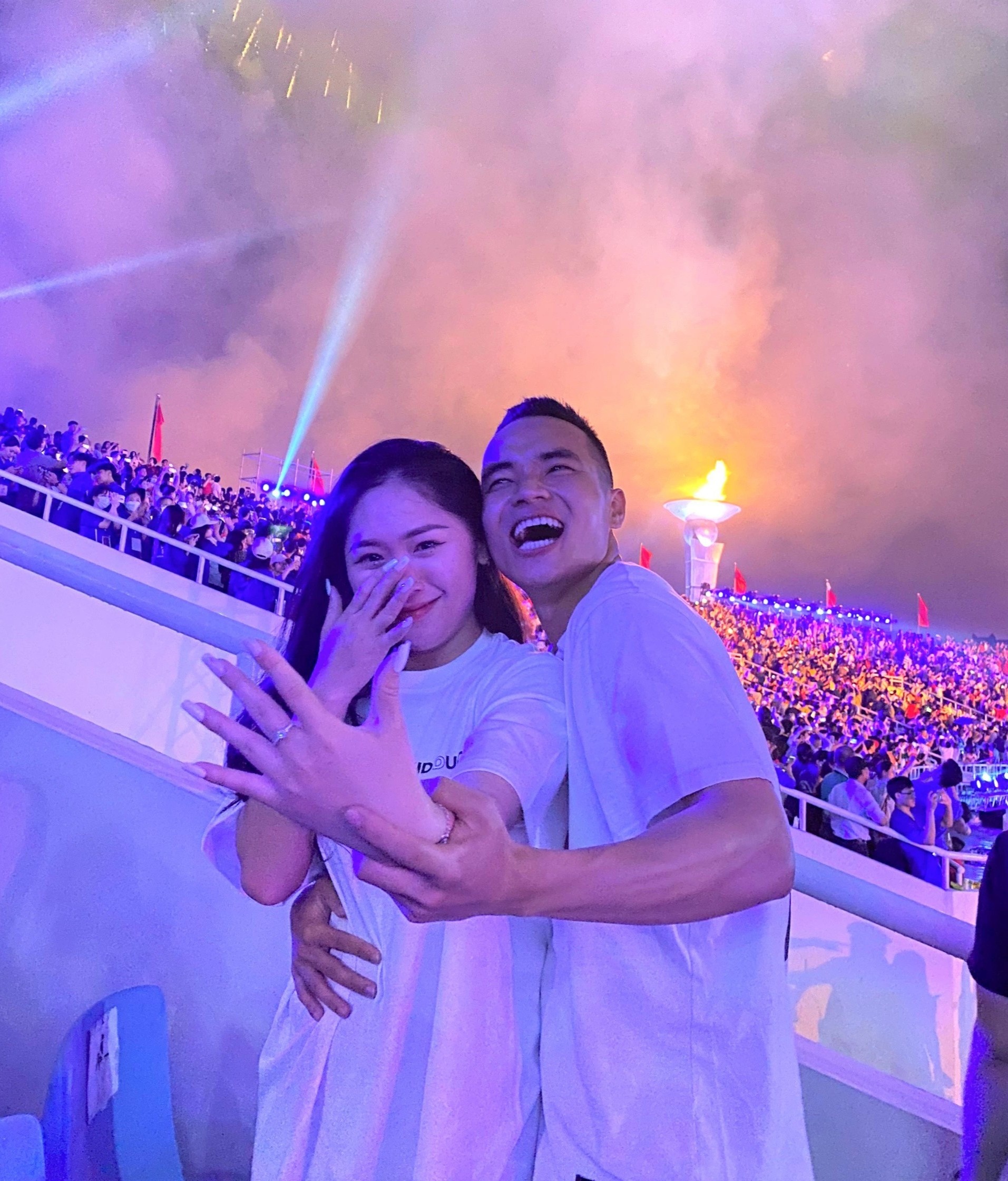 cau hon o le khai mac SEA Games 31 anh 2