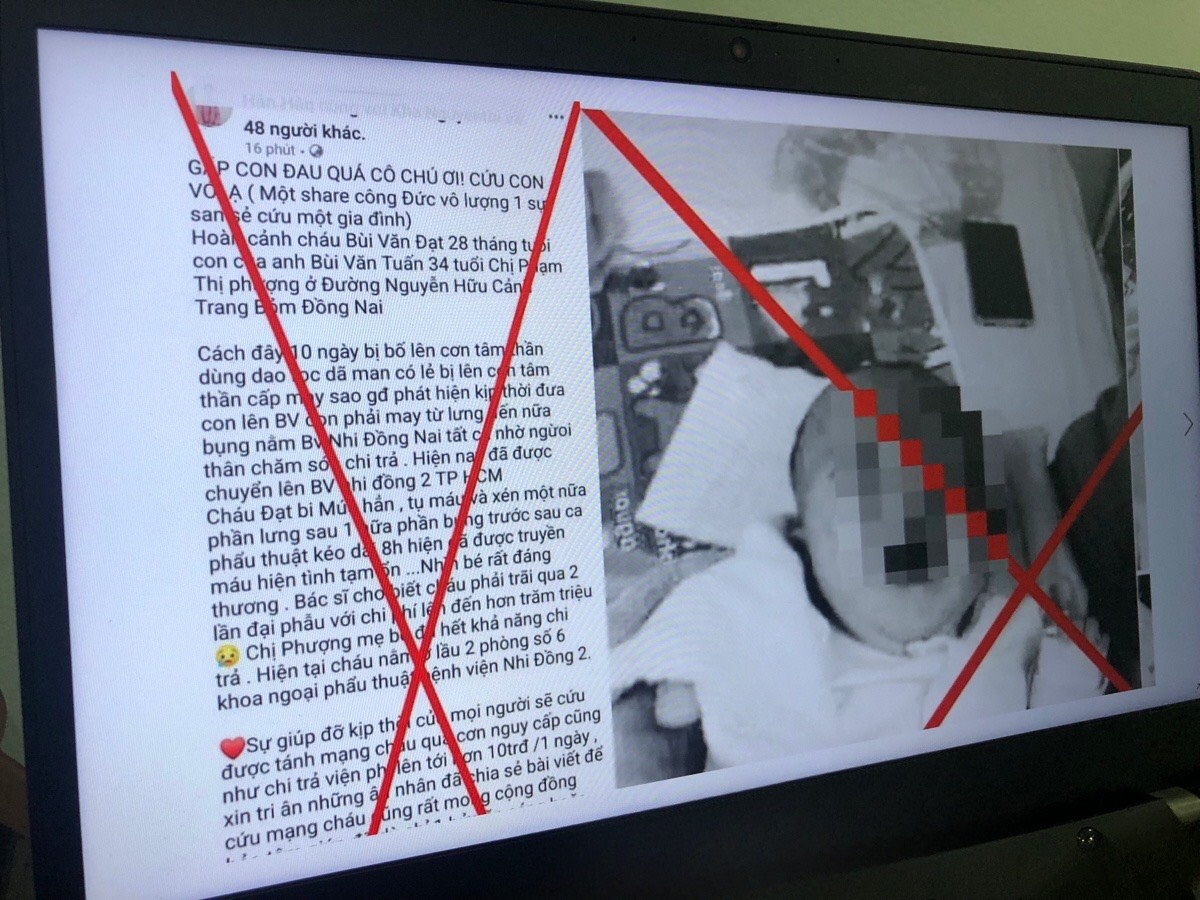 Thong tin be trai bi cha dam trong thuong, can giup do la gia mao hinh anh