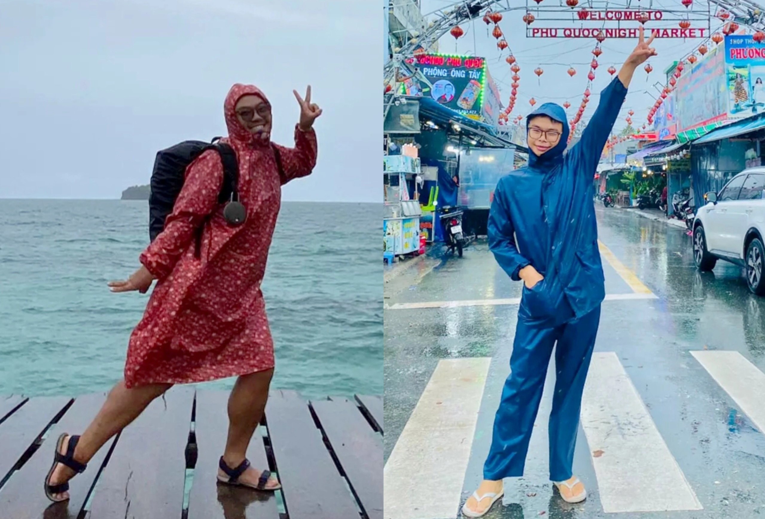 Ket o Phu Quoc, du khach mac ao mua check-in tu bai bien den cong vien hinh anh