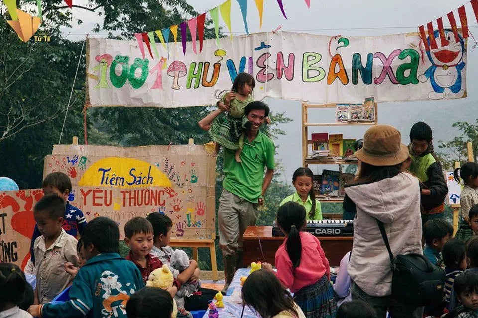Xây thư viện ở bản làng ảnh 3 Xay thu vien o ban lang anh 3