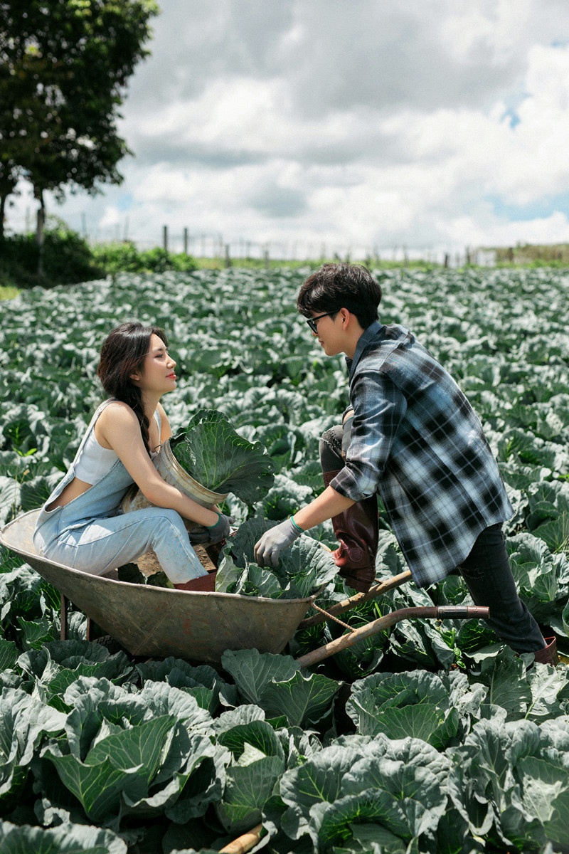 chụp ảnh cưới trong vườn ảnh 4 chup anh cuoi trong vuon anh 4