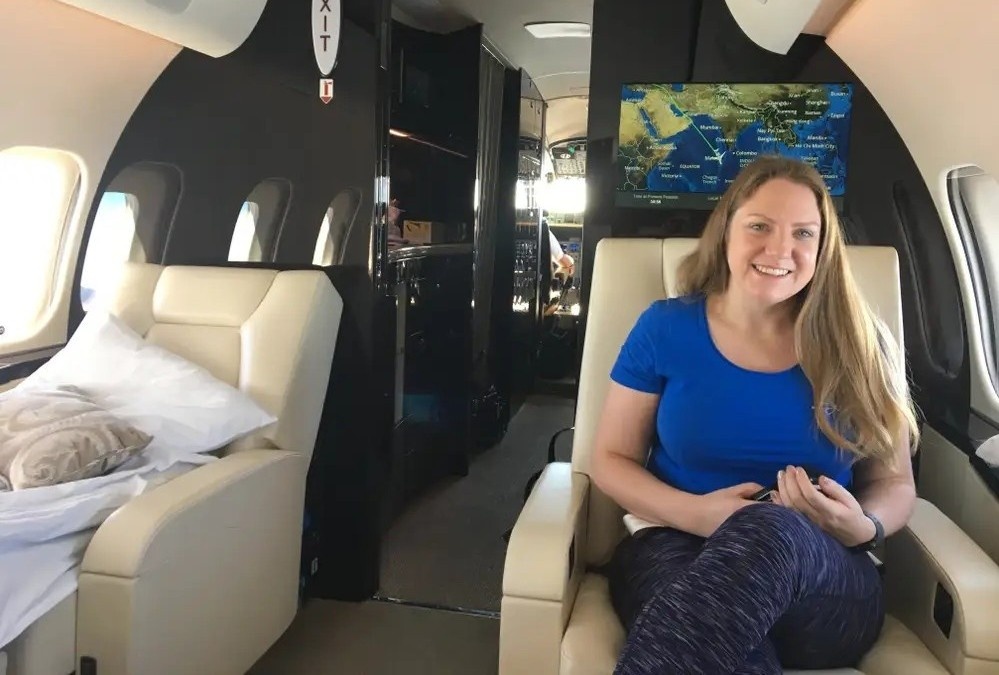 Co gai co bang thac si, chuyen lam bao mau cho gia dinh ty phu hinh anh