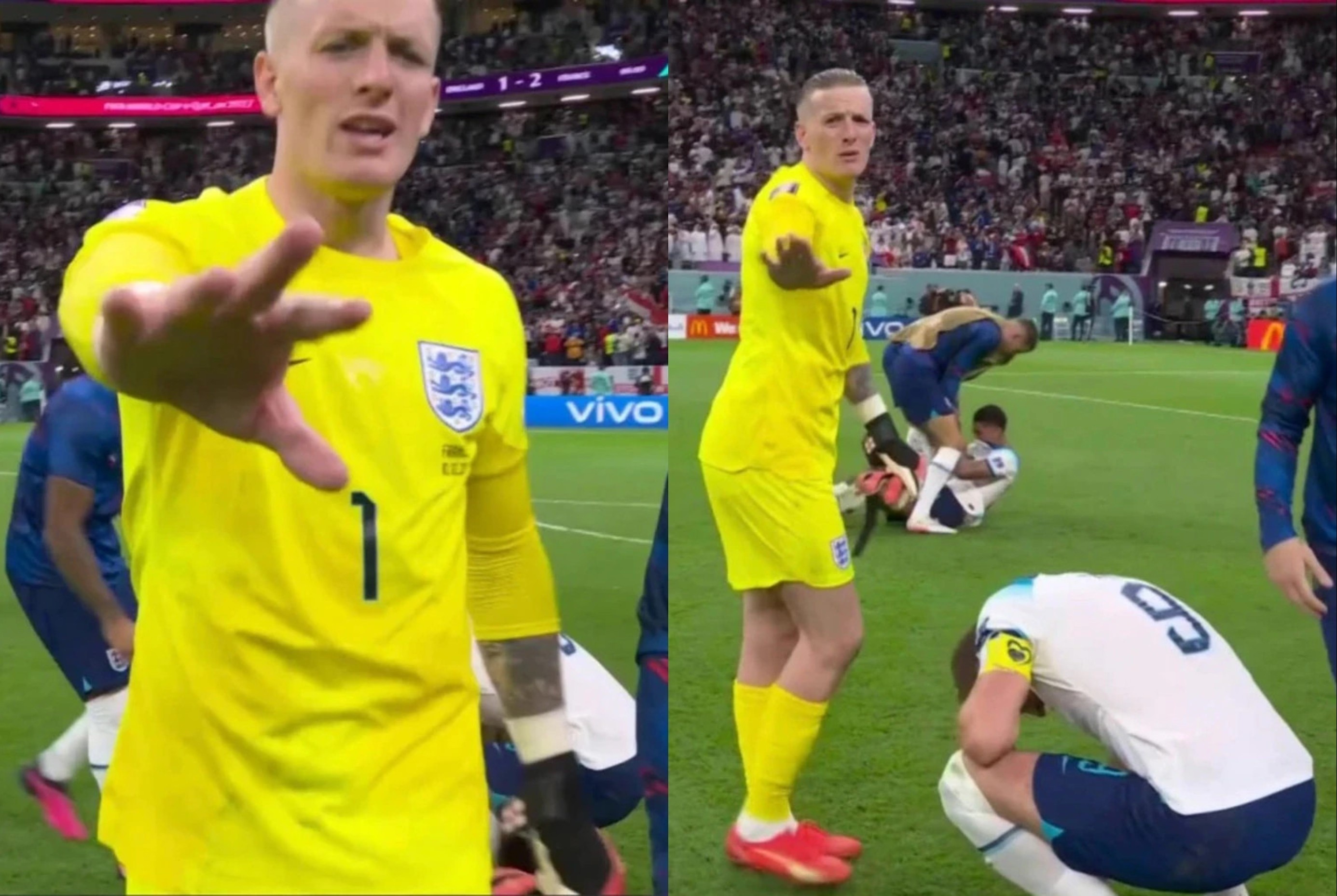 Dong doi bao ve Harry Kane khoi ong kinh may quay sau tran thua Phap hinh anh