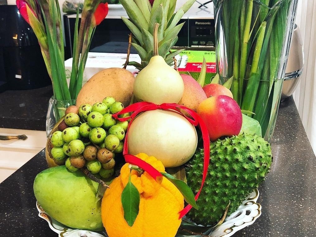 Cach bay mam ngu qua dep, hop phong thuy Tet Quy Mao hinh anh