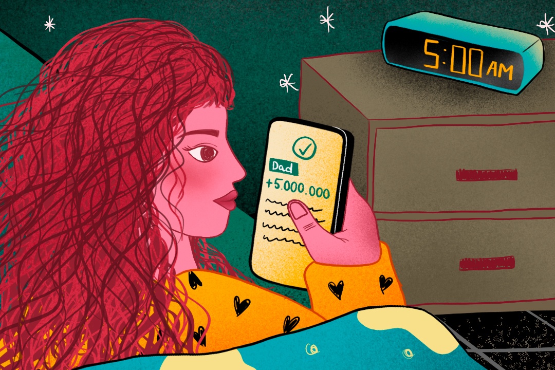 Ba chuyen tien cho toi luc 5h sang hinh anh