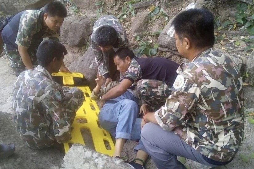 Tinh trang cua nguoi vo Trung Quoc tung bi chong xo xuong vach da hinh anh