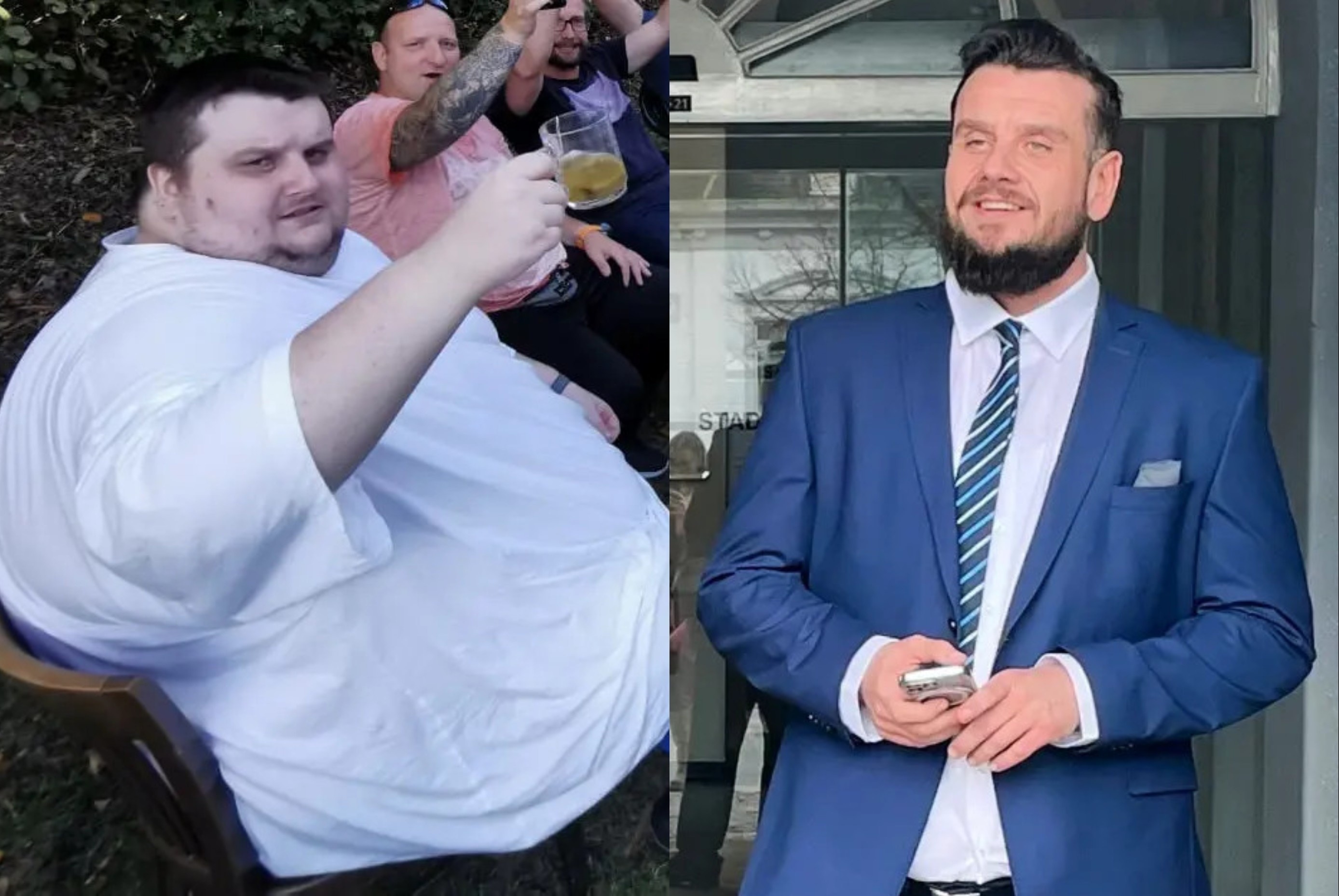 Qua trinh giam 160 kg cua nguoi dan ong Duc hinh anh