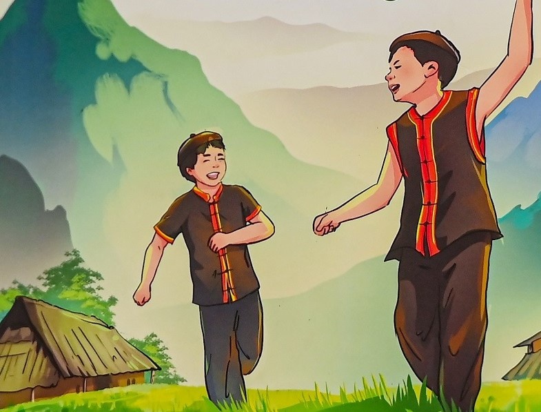 Cuoc song bay lon rung, tim nhan sam quy cua tre em mien nui hinh anh