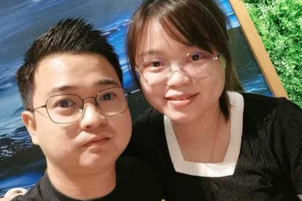 Gia dinh to chuc 'minh hon' cho cap doi Trung Quoc tu nan hinh anh