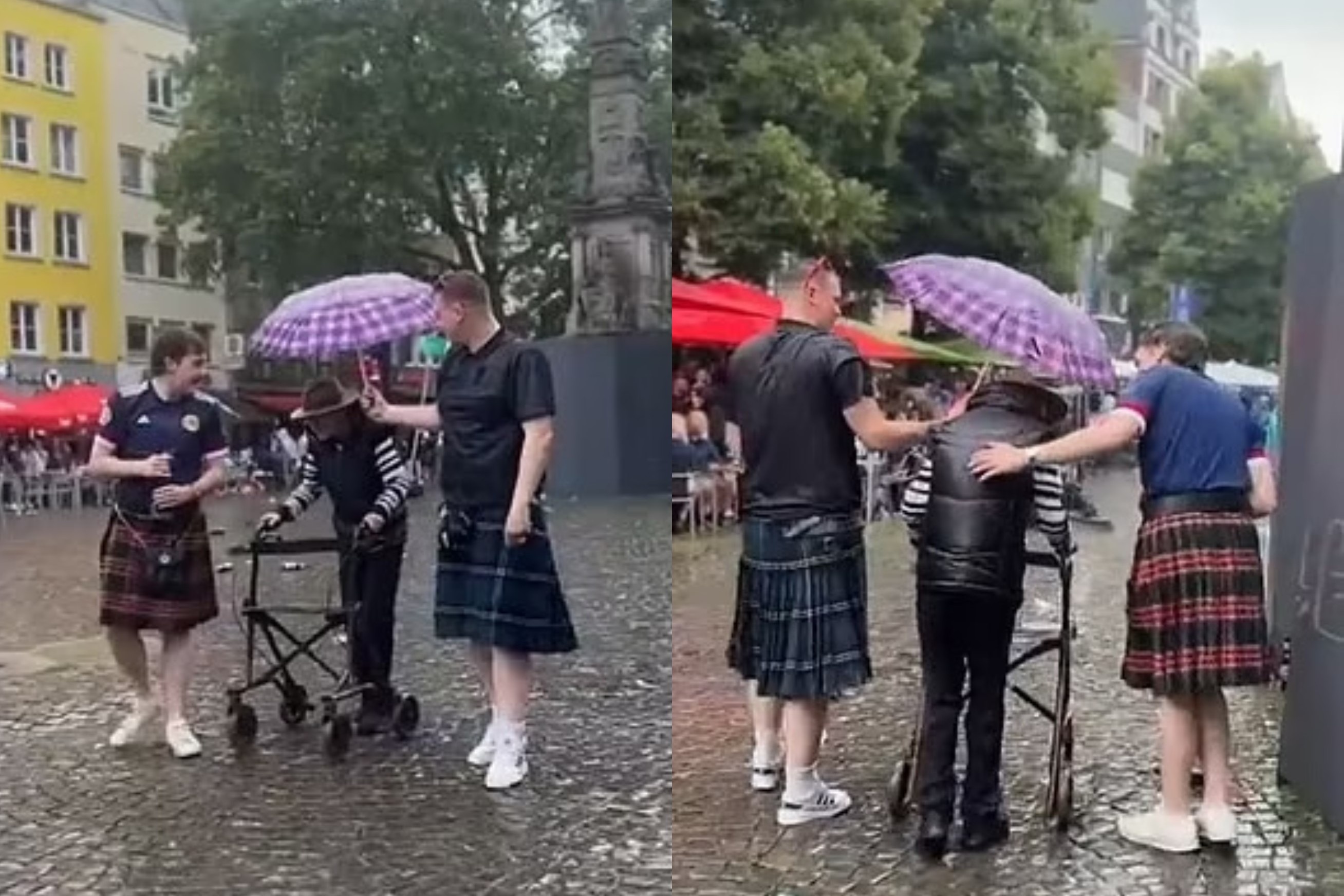 Hanh dong dep cua CDV Scotland gay sot tai EURO 2024 hinh anh