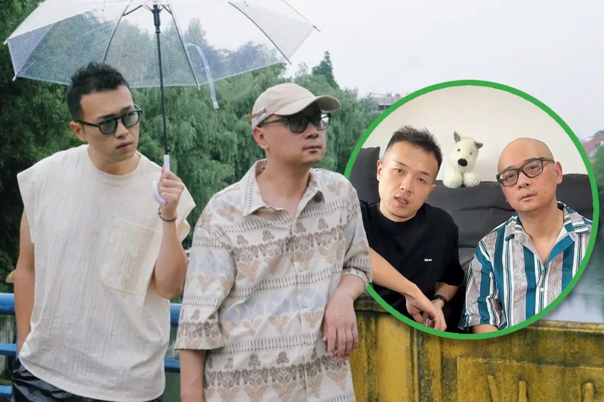Hai nguoi dan ong noi tieng vi song chung sau khi ly hon vo hinh anh