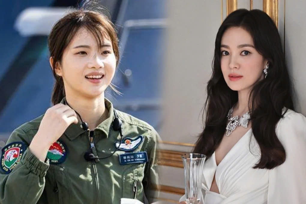 Nu phi cong Trung Quoc 25 tuoi duoc so sanh voi Song Hye-kyo hinh anh