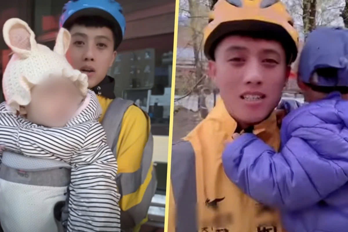 Song hanh phuc voi vo, KOL bia la bo don than, lam shipper nuoi con hinh anh