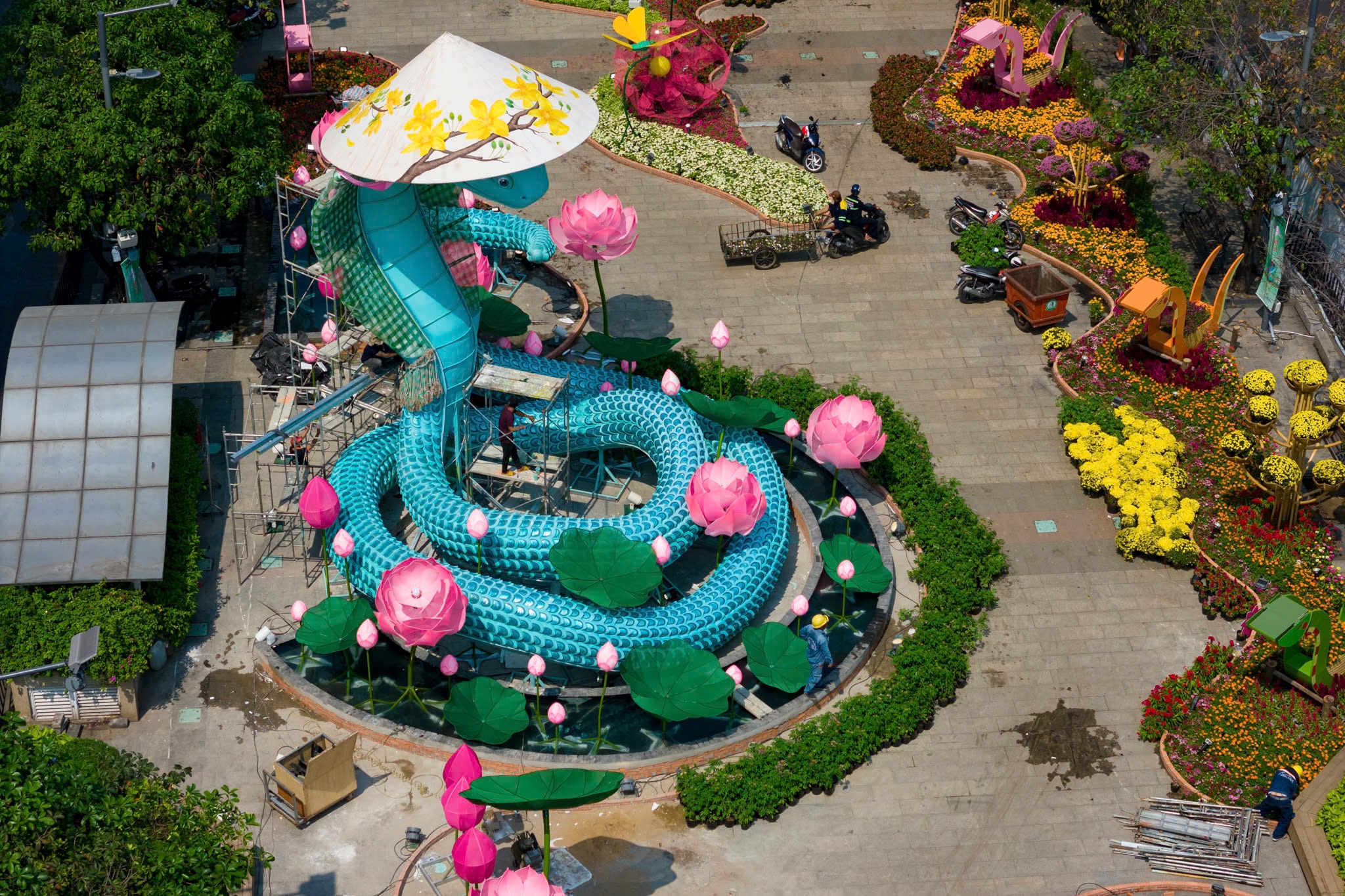 linh vật rắn tphcm ảnh 1 linh vat ran tphcm anh 1