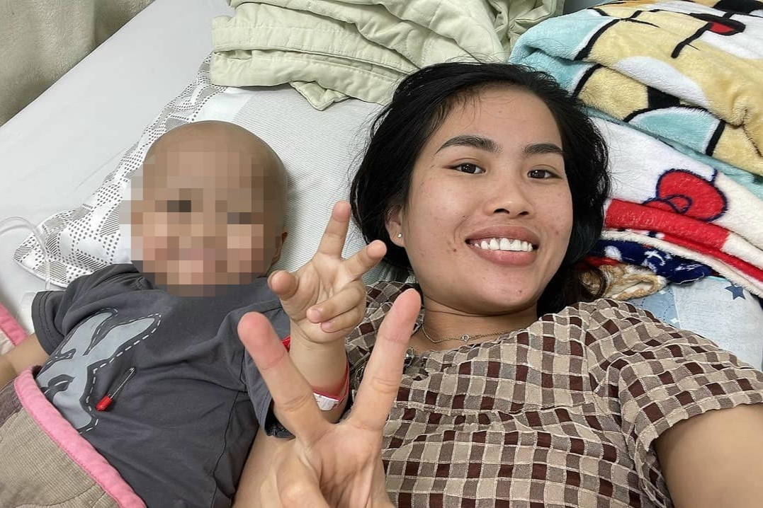 Dong thai cua me be Bap sau phien livestream voi TikToker Pham Thoai hinh anh