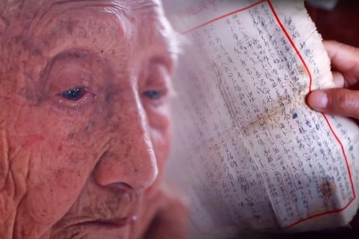 Cu ba 103 tuoi qua doi sau 80 nam cho tin chong mat tich hinh anh