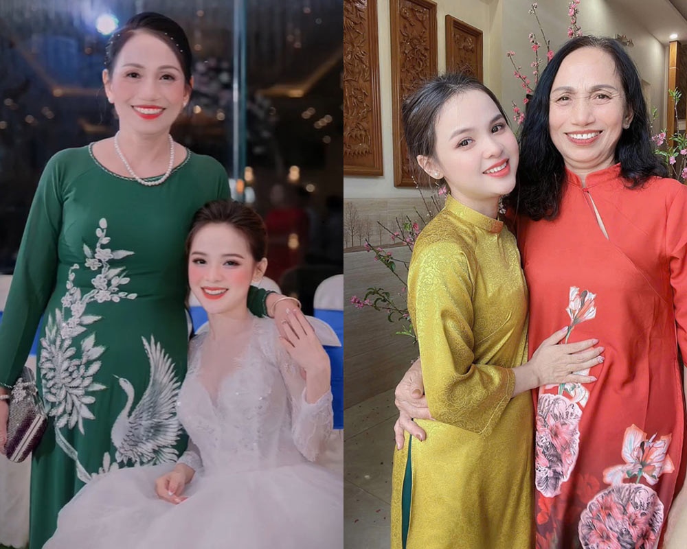 me chong cung con dau anh 1