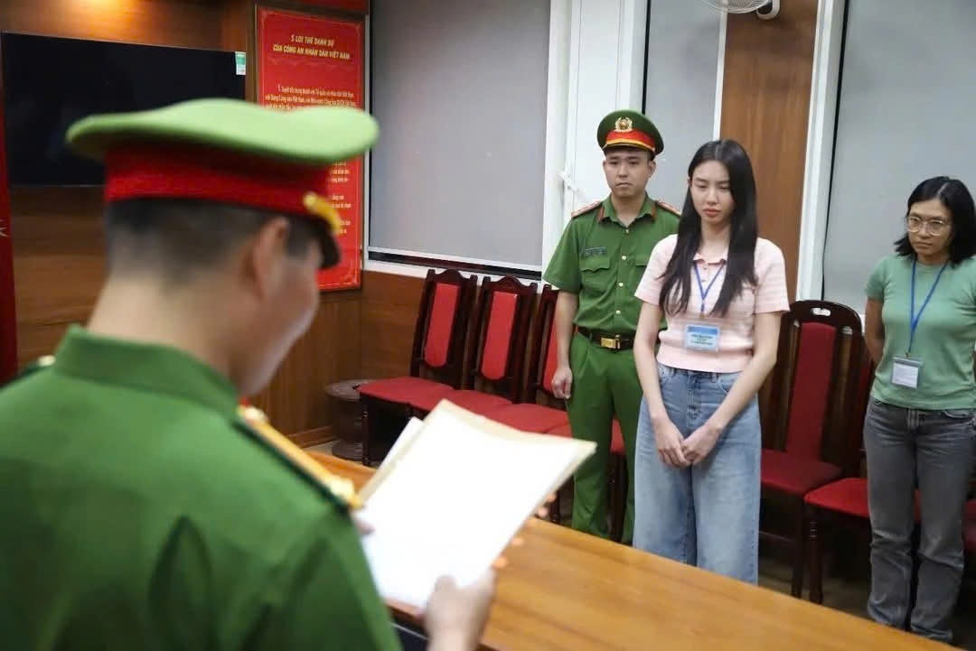 thuy tien bi bat anh 1