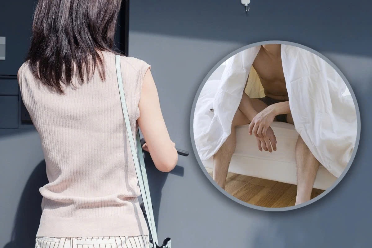 Sep len vao nha, nam len giuong nu nhan vien o Nhat Ban hinh anh