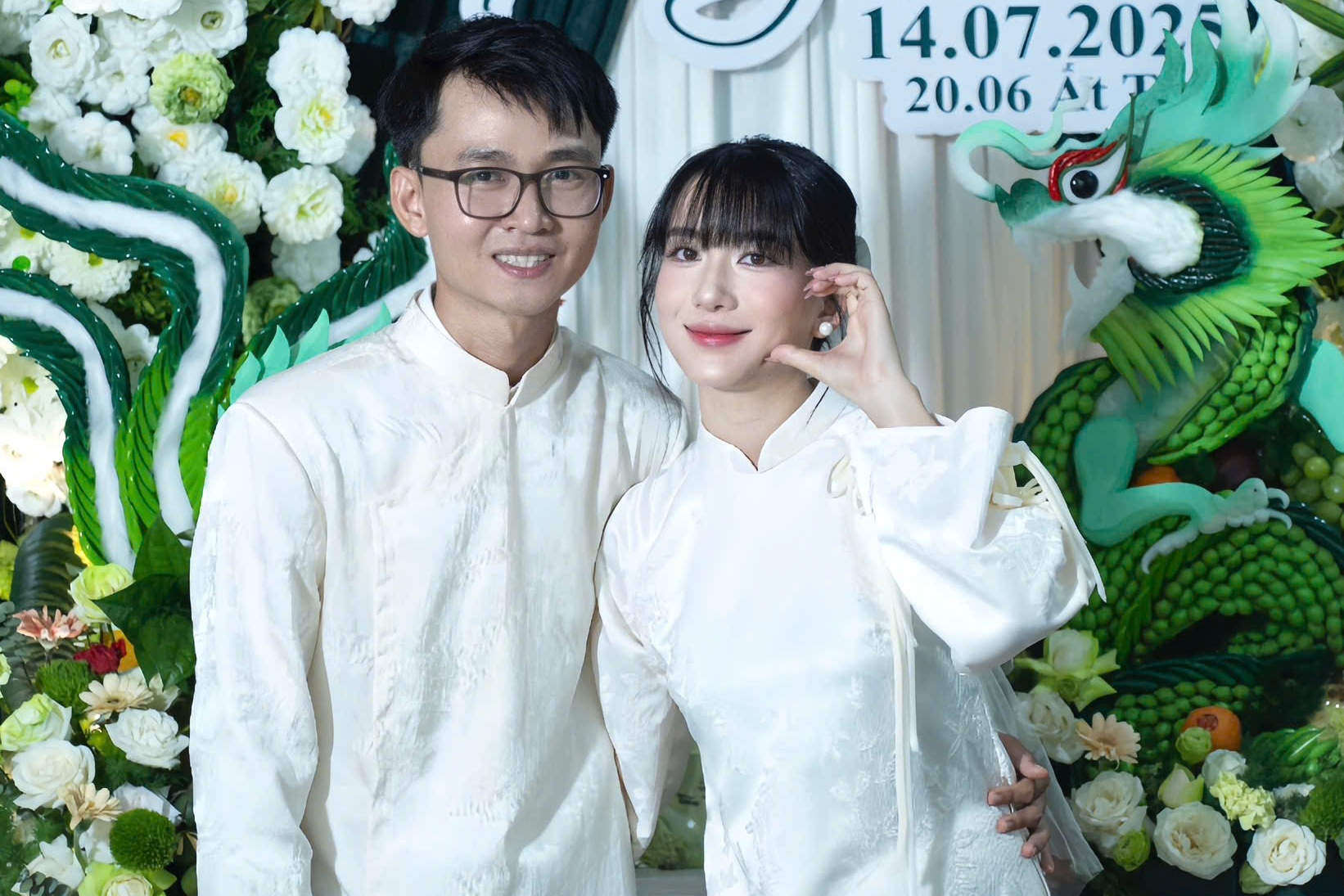 Man phat bieu 'nuot mic' gay sot cua co dau Da Nang trong dam hoi hinh anh