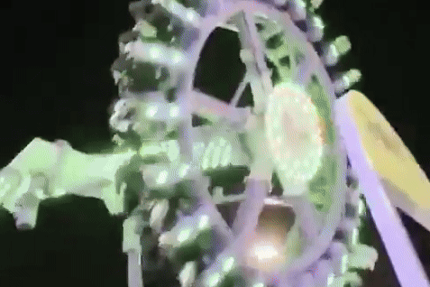 Thot tim vong quay 360 do gay doi giua khong trung o Saudi Arabia hinh anh