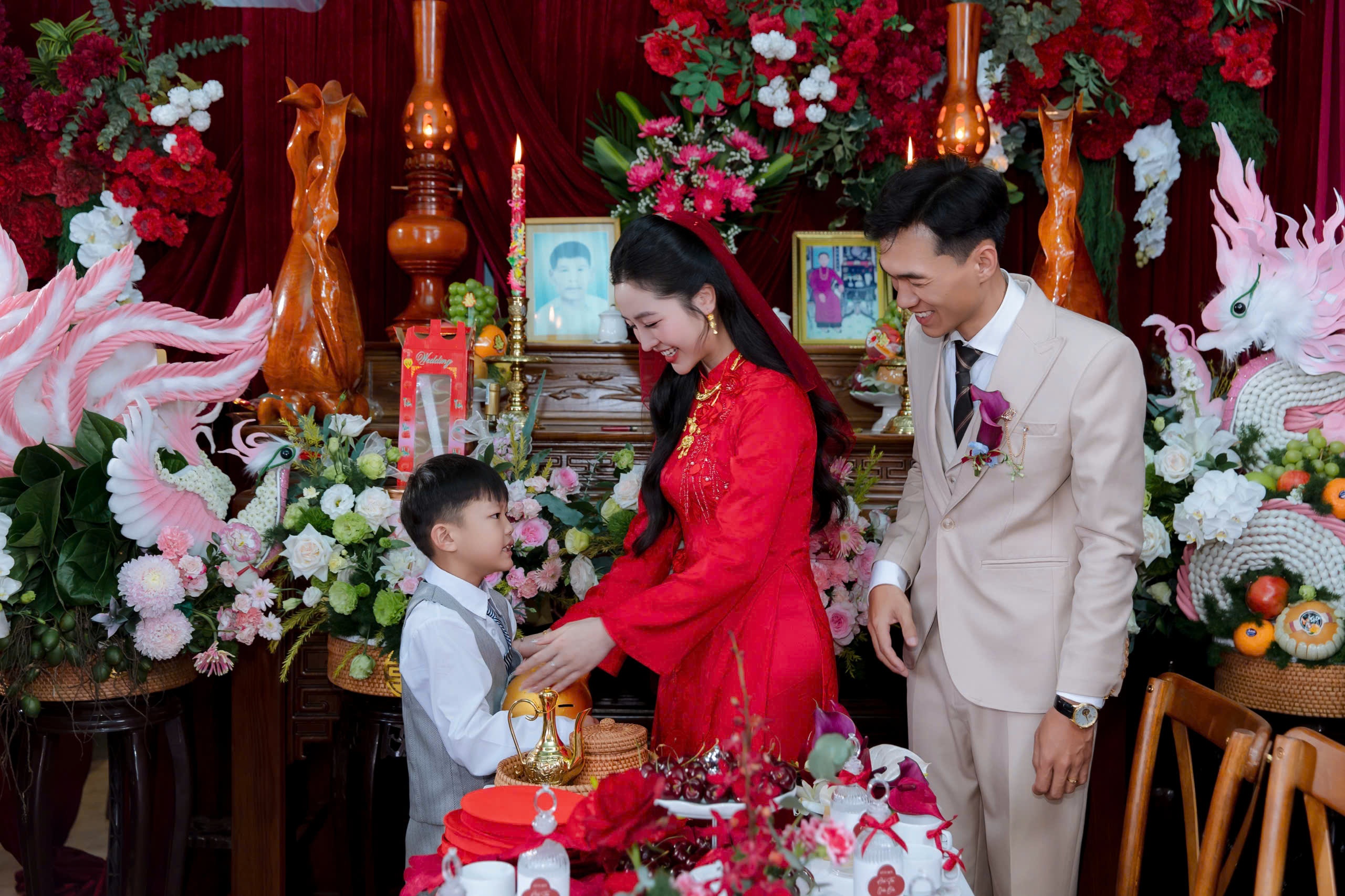 Co dau Lam Dong nhan mon qua cuoi bat ngo tu em trai 8 tuoi hinh anh