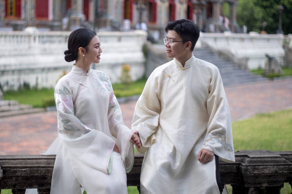 thieu gia phan hoang cuoi anh 1