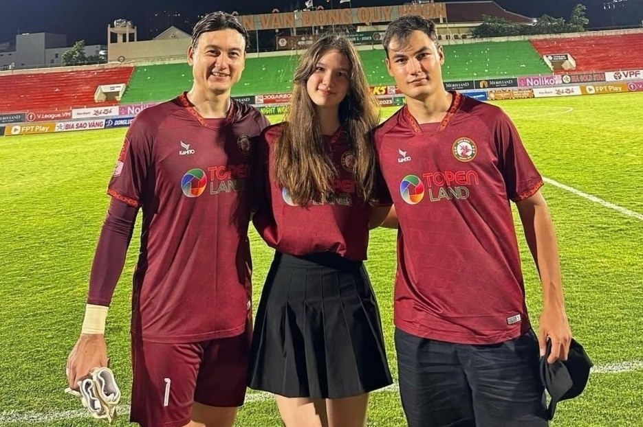 Chieu cao an tuong cua 3 anh em Dang Van Lam hinh anh