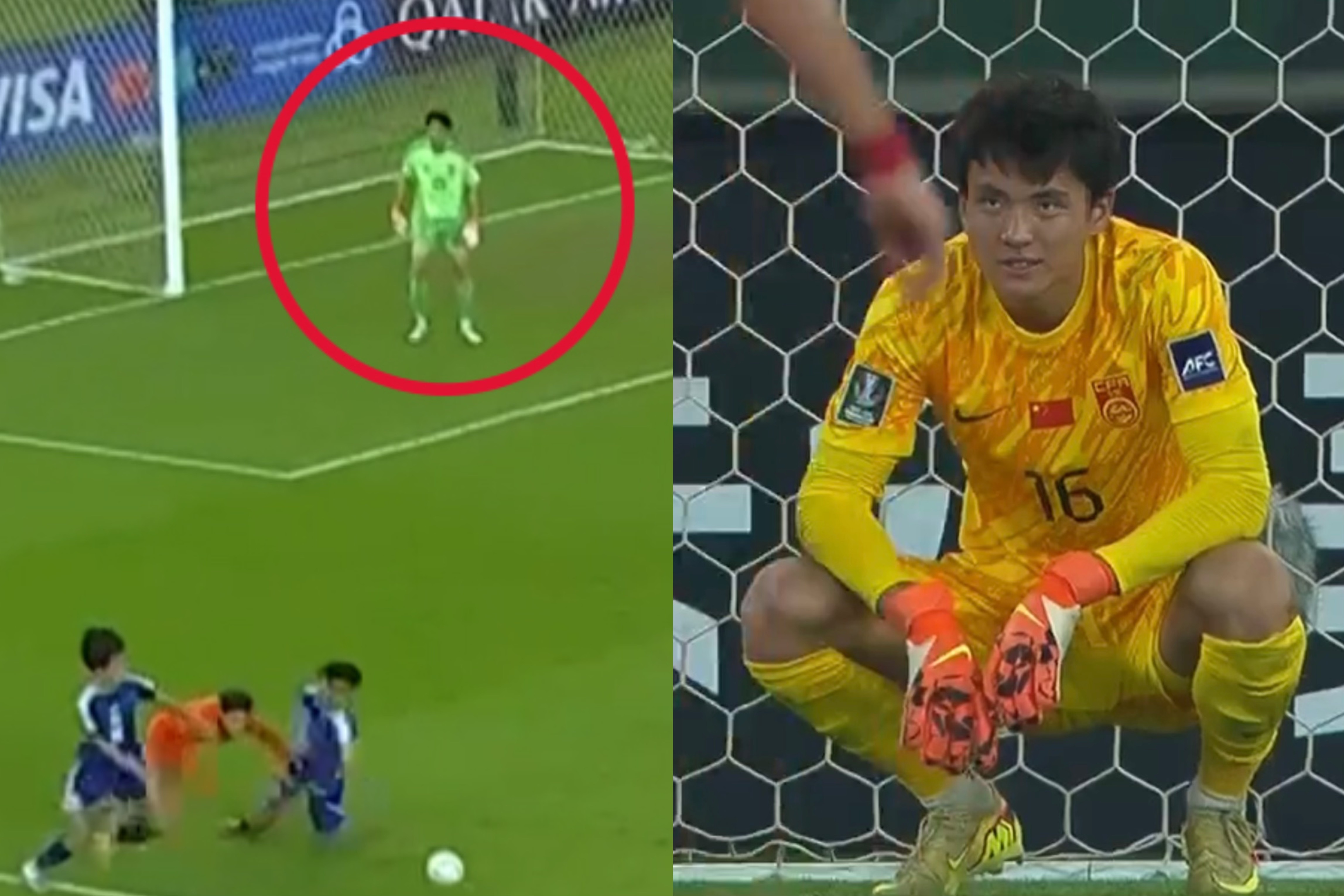 Hinh anh doi lap cua thu mon U23 Nhat Ban, Trung Quoc o tran chung ket hinh anh