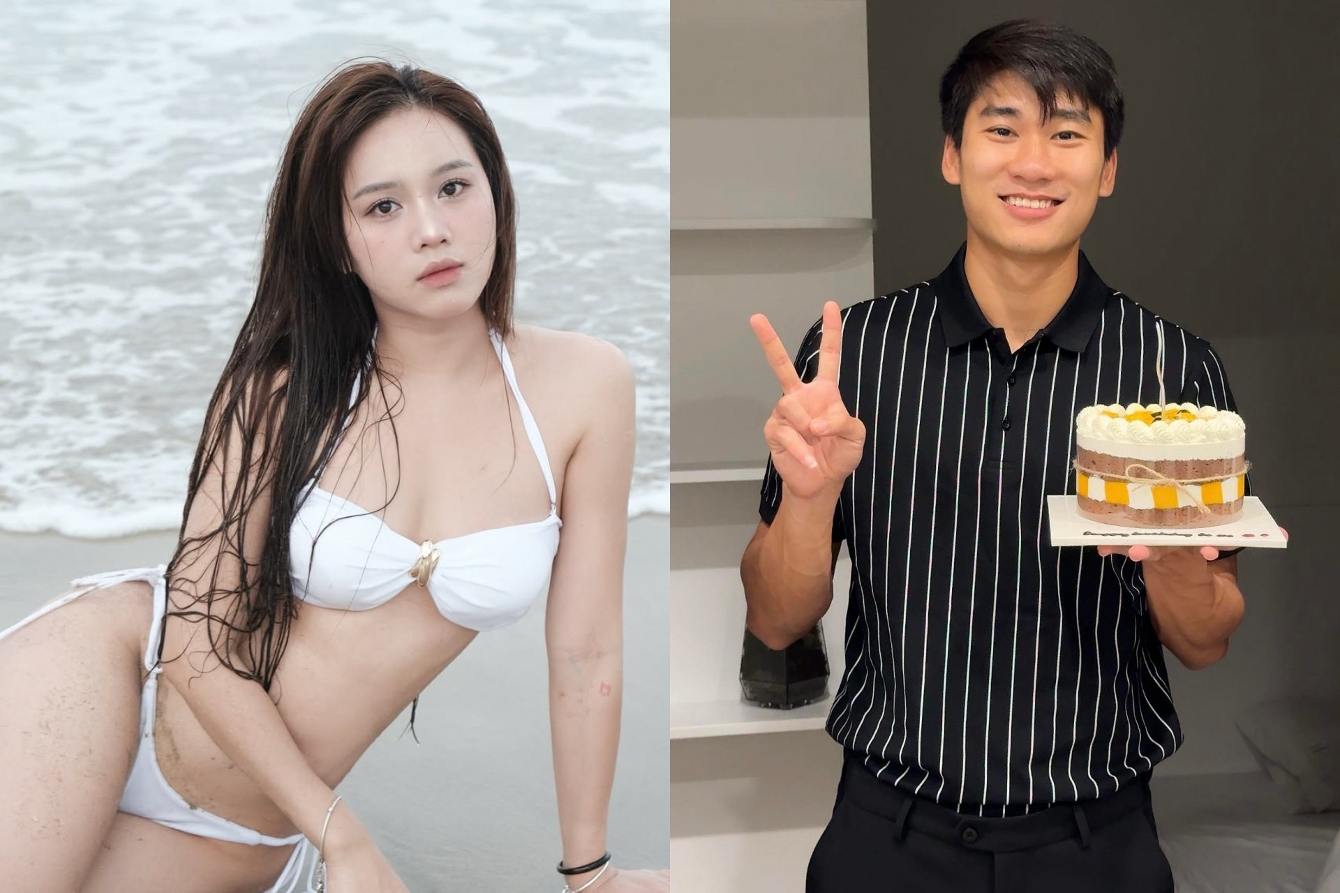 3 nam hen ho kin tieng cua Nham Manh Dung va ban gai hot TikToker hinh anh