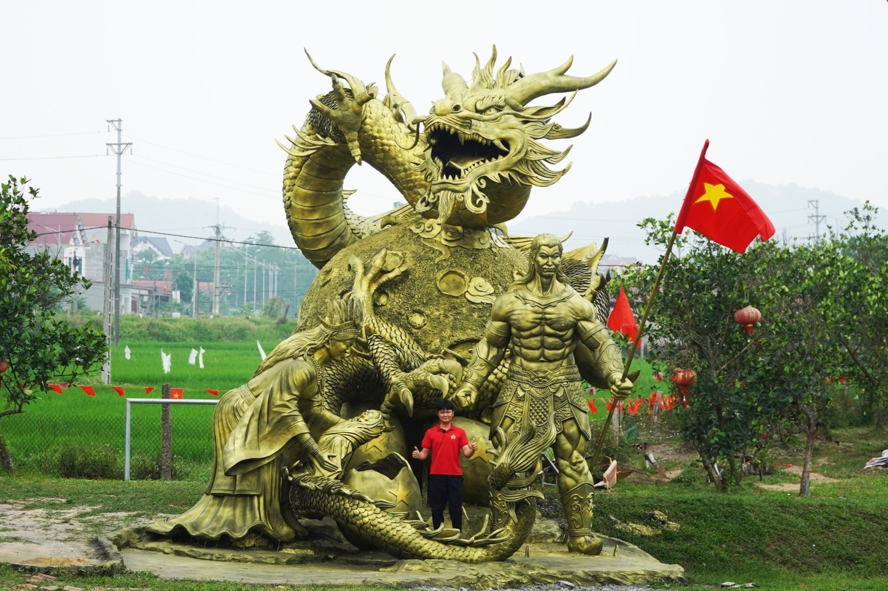 Chang trai Bac Ninh lam tuong 25 tan dip Gio to Hung Vuong hinh anh