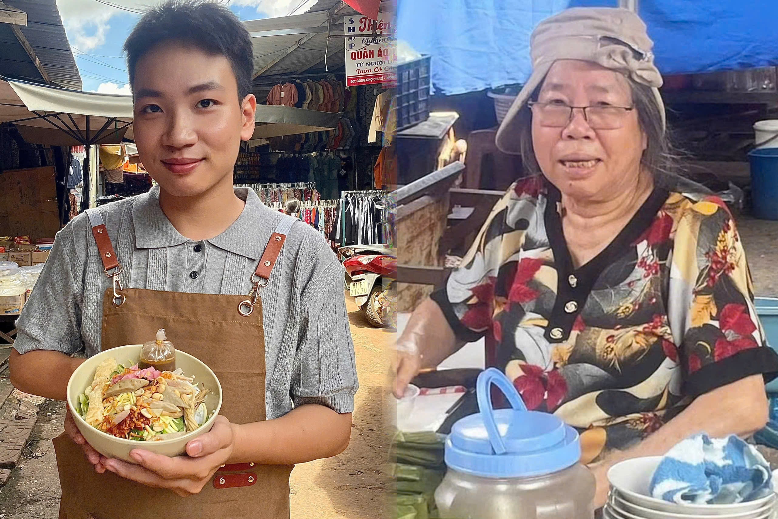 Lời hứa bên giường bệnh đưa chàng trai về tiếp quản quầy bún của ngoại