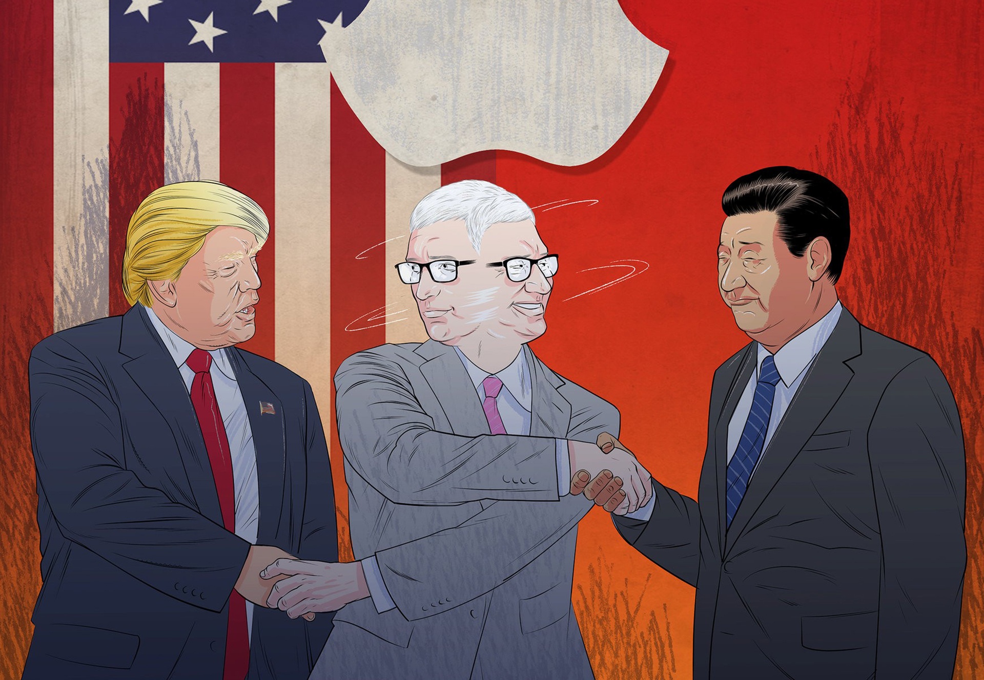 Apple loay hoay tu cuu minh giua cang thang My - Trung hinh anh