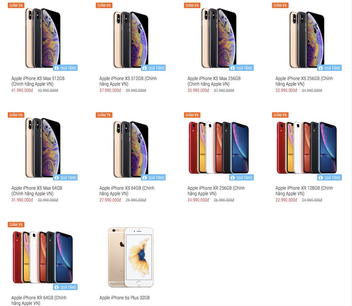 iPhone XS chính hãng giảm giá ảnh 1 iPhone XS chinh hang giam gia anh 1