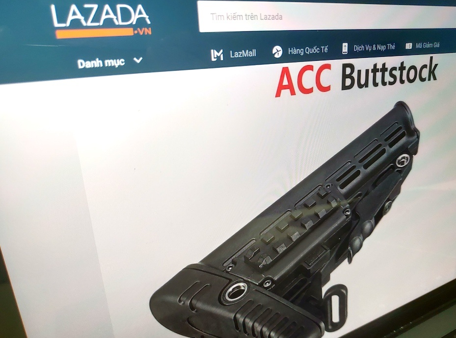 Lazada bi 'so gay' vu rao ban thiet bi lap rap sung hinh anh