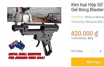 cong an dieu tra lazada ban thiet bi sung anh 1