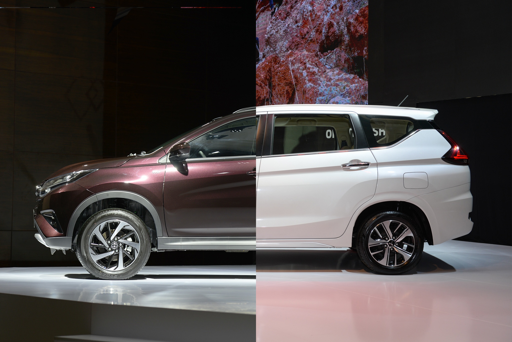 Chon Mitsubishi Xpander hay Toyota Rush? hinh anh