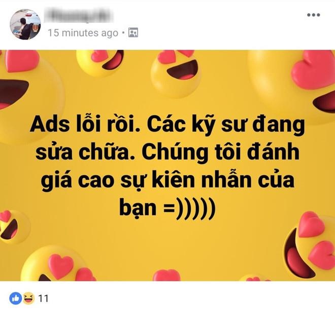 facebook sập làm quảng cáo không lên nổi ảnh 3 facebook sap lam quang cao khong len noi anh 3