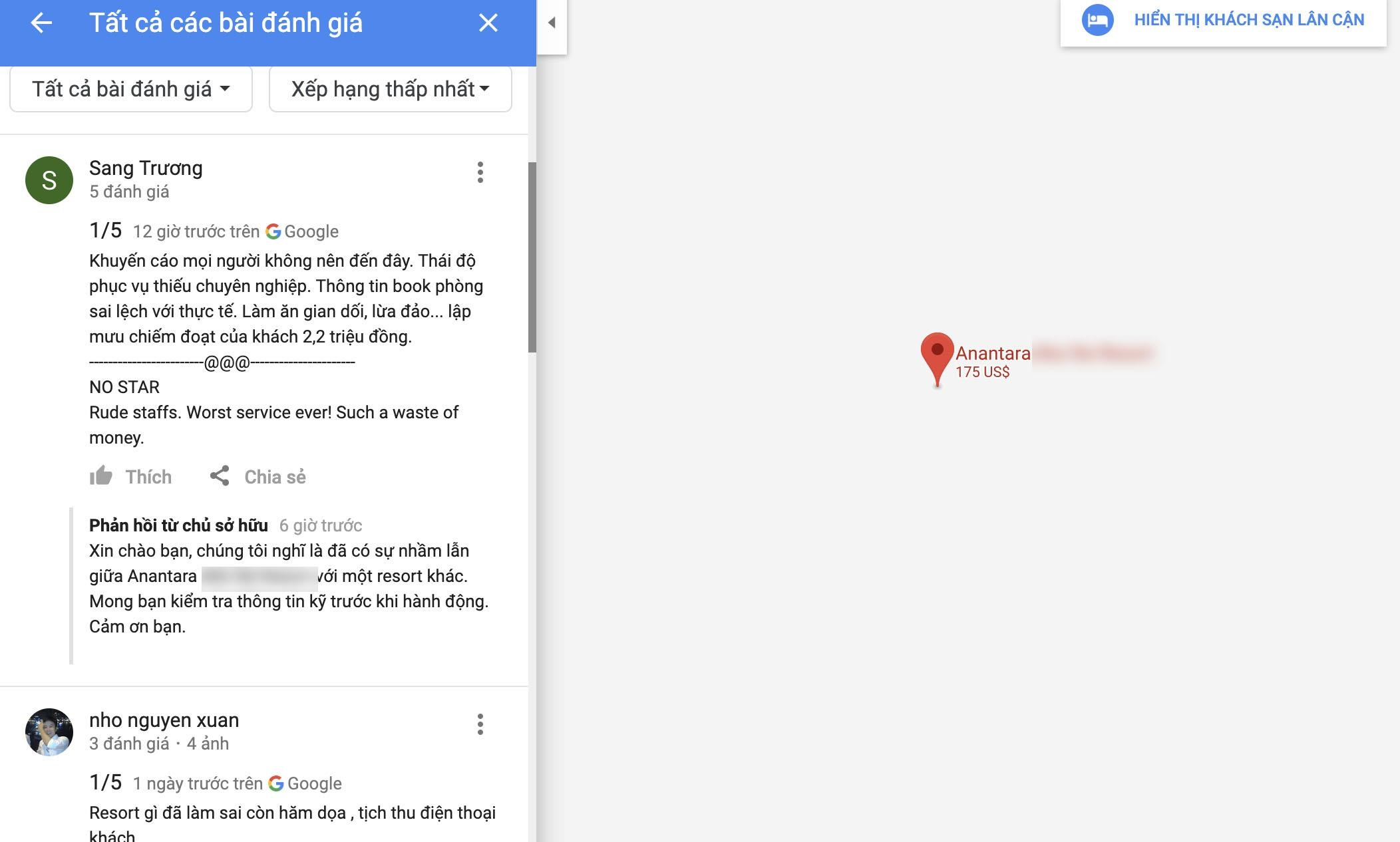 khách sạn bị đánh giá 1 sao vì trung tên aroma ảnh 1 khach san bi danh gia 1 sao vi trung ten aroma anh 1