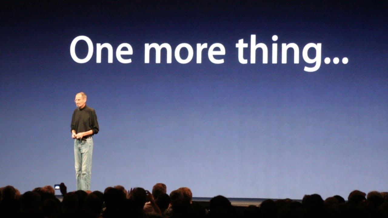 Apple thua kien hang dong ho chi vi cau noi 'One more thing' hinh anh