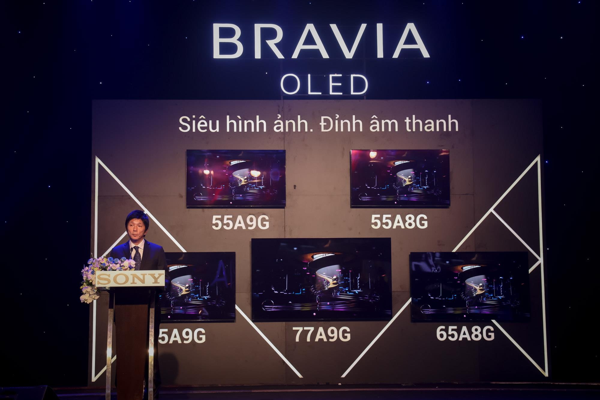 tv sony bravia 2019 ra mat tai viet nam anh 1